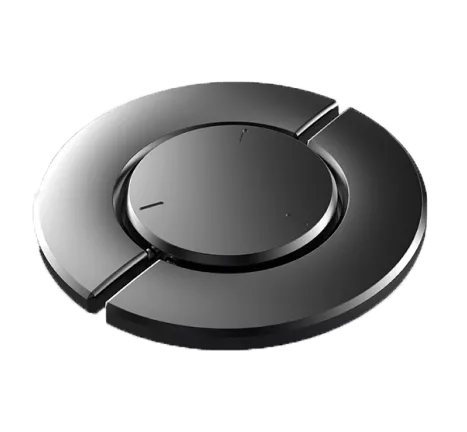 Black Titanium Phone Number Placard