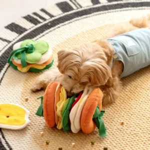 Burger Dog Toy