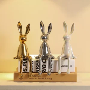 Ceramic Rabbit Statue Ceramic Rabbit Statue